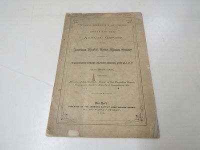 44th Annual Report of the American Baptist Home Mission Society