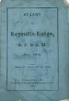 BY-LAWS OF KEYSVILLE LODGE, A.F. & A.M. NO. 154, ADOPTED JANUARY 10, 1874