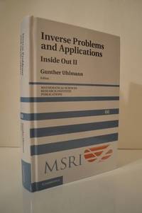 Inverse Problems and Applications: Inside Out II (Mathematical Sciences Research Institute...