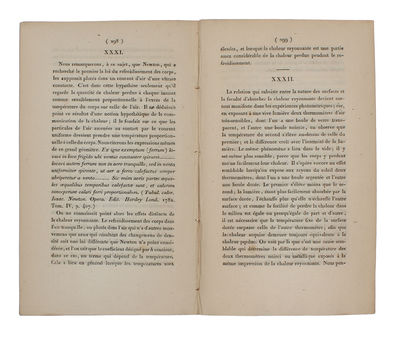 7 Papers on Radiant Heat: 1. Théorie de la chaleur (Extrait) - 2. Note sur la Chaleur rayonnante. - 3. Sur la Théorie-Physique de la Chaleur rayonnante. - 4. Extrait d'un Mémoire sur la Refroidissement séculaire du globe terrestre. - 5. Remarques gén... - [THE GREEN-HOUSE EFFECT] (photo 10)