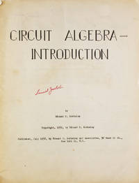 Circuit Algebra - Introduction