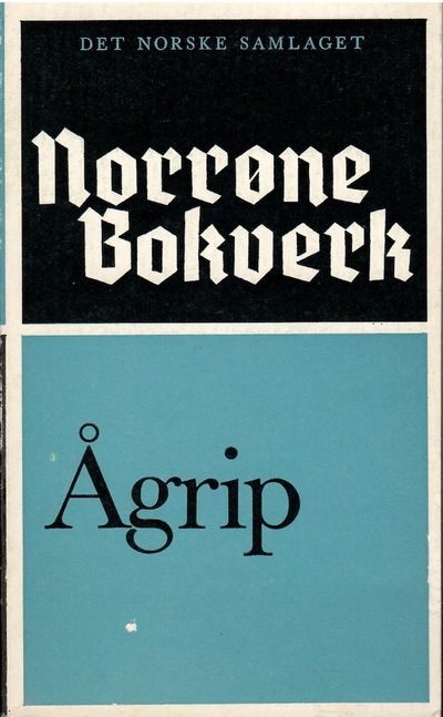 Ågrip or Noregs kongesoger. Omsett av Gustav…