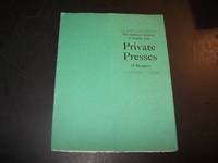 Private Presses of Members