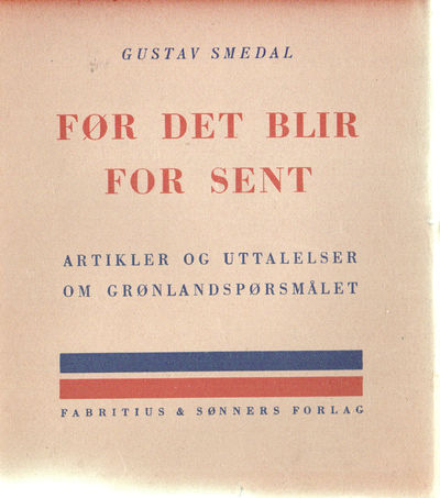 Før det blir for sent. Artikler og uttalelser om…