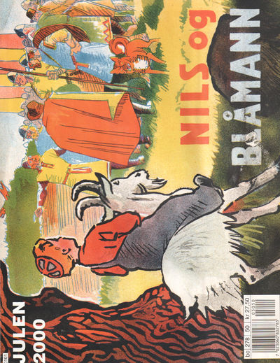 Nils og Blåmann.  Julen 2000. Opptrykk fra 1939