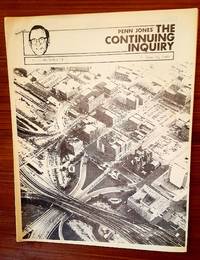 The Continuing Inquiry (newsletter re: JFK assassination) by (John F Kennedy Assassination) Penn Jones, Jr. (editor) - 1983