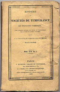 Histoire des sociétés de tempérance des…