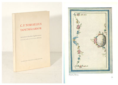 Hovmålaren Carl Fredrik Torsselius tapetmålarbok.…