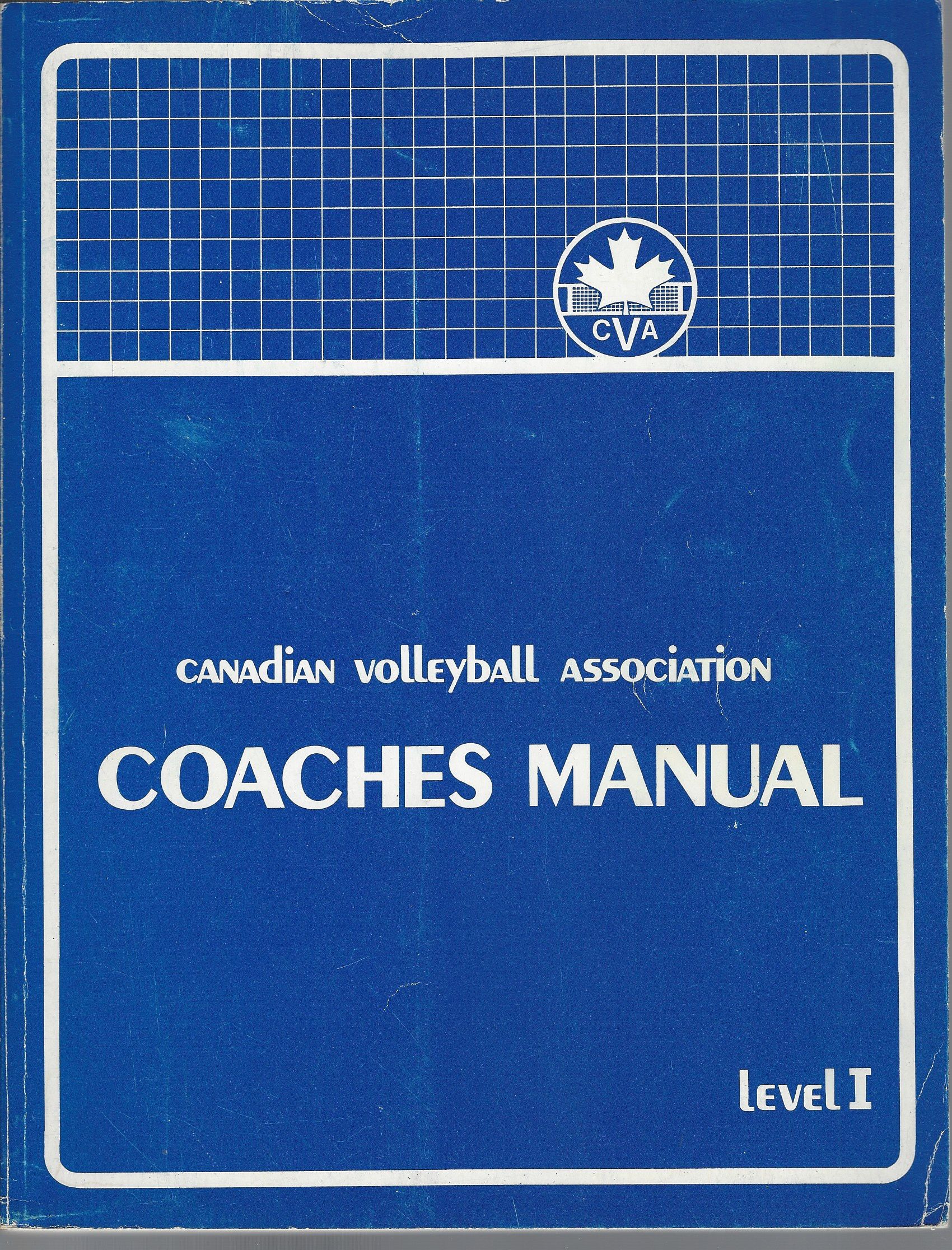 BIBLIO Canadian Volleyball Association Coaches Manual Level 1 by