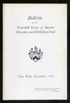 Bulletin of the Underhill Society of America Education and Publishing Fund