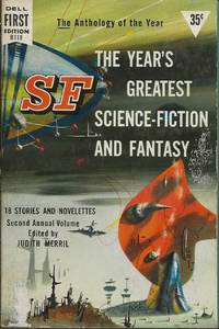 image of SF: The Year's Greatest Science-Fiction and Fantasy Second Annual Volume