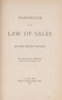 Handbook of the Law of Sales