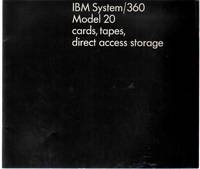 cover of IBM SYSTEM/360 MODEL 20 Cards, Tapes, Direct Access Storage Brochure