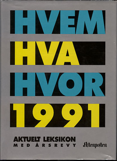 HVEM HVA HVOR