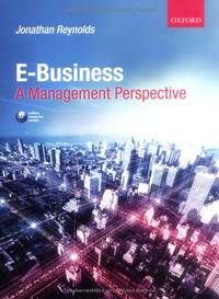 Ebusiness: A Management Perspective