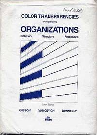 Color Transparencies to accompany Organizations