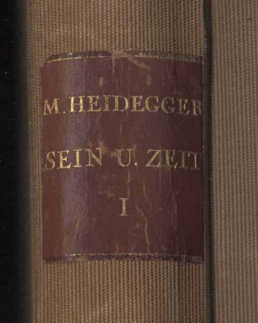 Sein und Zeit by Martin Heidegger | Hardcover (Original Cloth