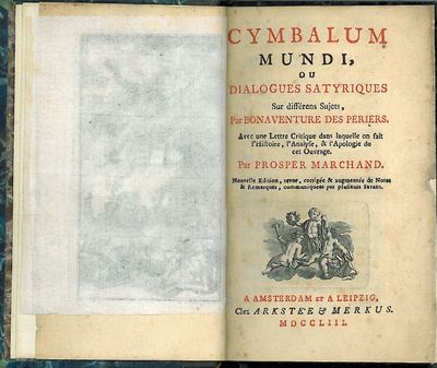 Cymbalum mundi, ou dialogues satyriques sur…