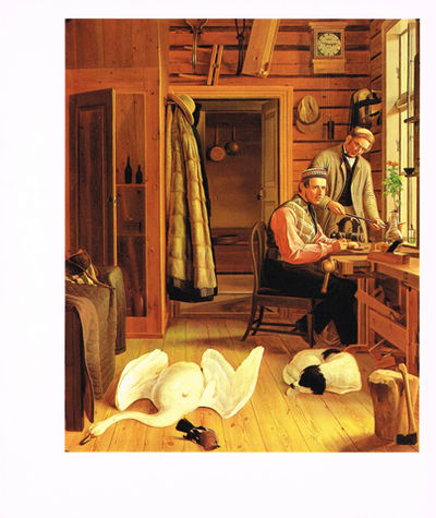 Konstnärsbröderna von Wright. Magnus von Wright…