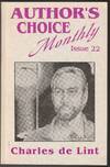 Author's Choice Monthly Issue 22 - Charles De Lint