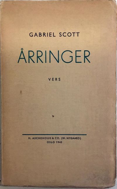 Årringer. Vers 1894-1945