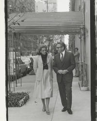 Original photograph of Barbara Walters interviewing Henry Kissinger, 1978