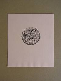 Exlibris für Jiri Zaloha. Motiv: Ritterlicher Drachentöter