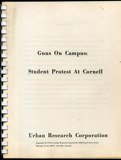 Guns on Campus: Student Protest at Cornell