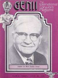 image of Genii: The International Conjurors Magazine: August 1981