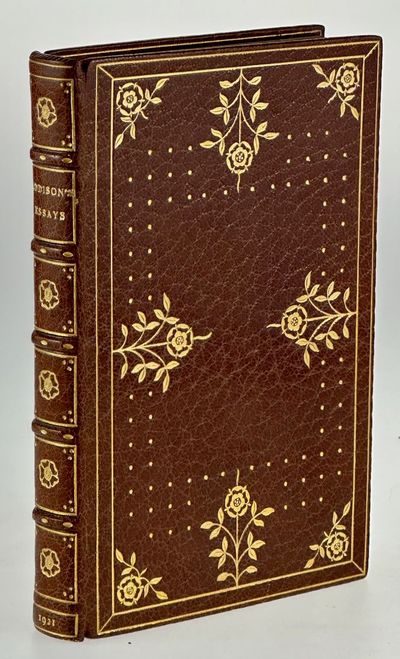 London: Macmillan & Co, 1921. 6 x 4 inches. Attractively bound by Bayntun of Bath in full crushed br...