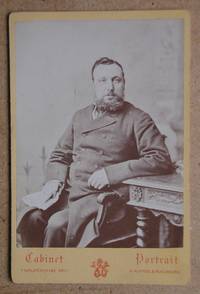 Cabinet Photograph: A Portrait of a Seated Gentleman.