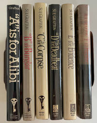 Complete set of the Alphabet series novels (or Kinsey Millhone novels), all signed first editions...