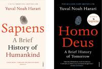 Yuval Noah Harari 2 Books Set: Sapiens & Homo Deus