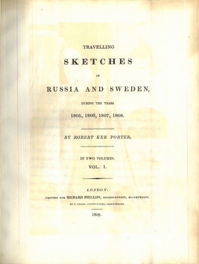 Travelling sketches in Russia and Sweden during the years 1805, 1806, 1807, 1808. In two volumes. I-II. (photo 2)