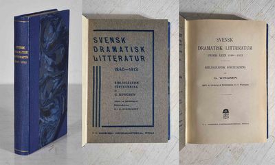 Svensk dramatisk litteratur under åren 1840-1913.…