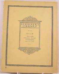 BACH: TWO- AND THREE-PART INVENTIONS FOR THE PIANO, VOL. 16 (SCHIRMER&#039;S LIBRARY OF MUSICAL CLASSICS) by BACH, JOHANN SEBASTIAN - 1894-01-01