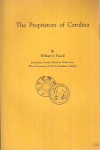 cover of The Proprietors of Carolina