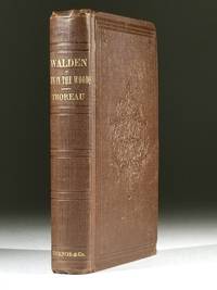 Walden; Or, Life in the Woods by Thoreau, Henry D[avid]. (1817-1862) - 1854