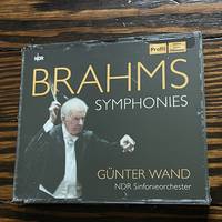 cover of Gunter Wand / Brahms: Complete Symphonies (NEW) (3-CD Set) (Profil)