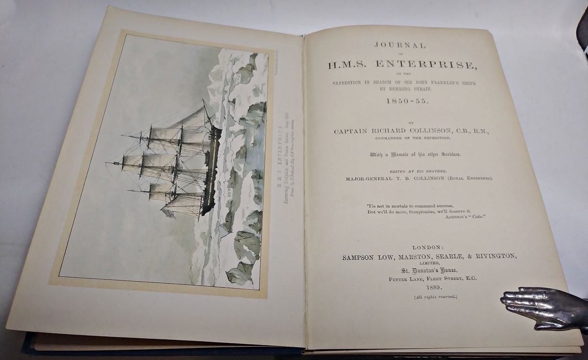 JOURNAL OF H.M.S. ENTERPRISE, on the Expedition in Search of Sir John ...