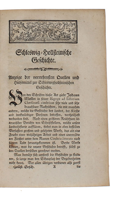 Geschichte der Herzogthümer Schleswig und Hollstein. 1.-4. Theil (4 Bde, alles). (photo 3)