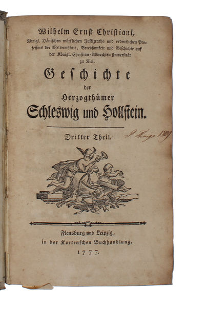 Geschichte der Herzogthümer Schleswig und Hollstein. 1.-4. Theil (4 Bde, alles). (photo 5)