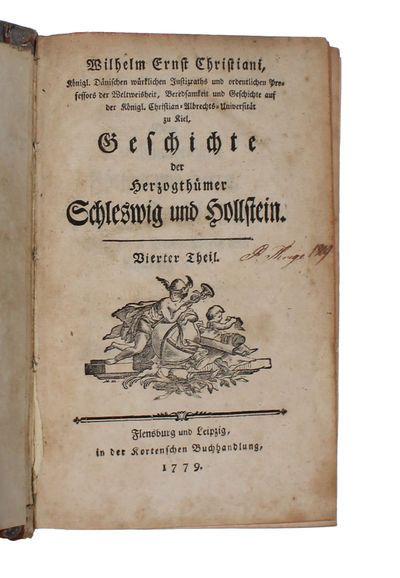 Geschichte der Herzogthümer Schleswig und Hollstein. 1.-4. Theil (4 Bde, alles). (photo 6)