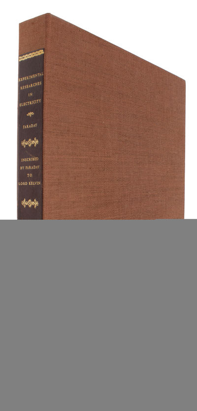 Experimental Researches in Electricity. (Twenty-second Series). [Offprint: Philosophical Transactions, Part 1 for 1849]. - [INSCRIBED BY FARADAY TO LORD KELVIN] (photo 4)