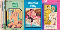 High Society (3 vintage adult paperbacks) de Various - 1987-89