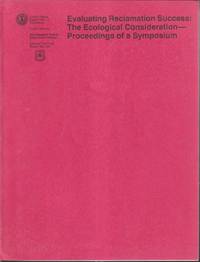 cover of Evaluating Reclamation Success: the Ecological Consideration