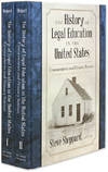 The History of Legal Education in the United States... 2 volume set