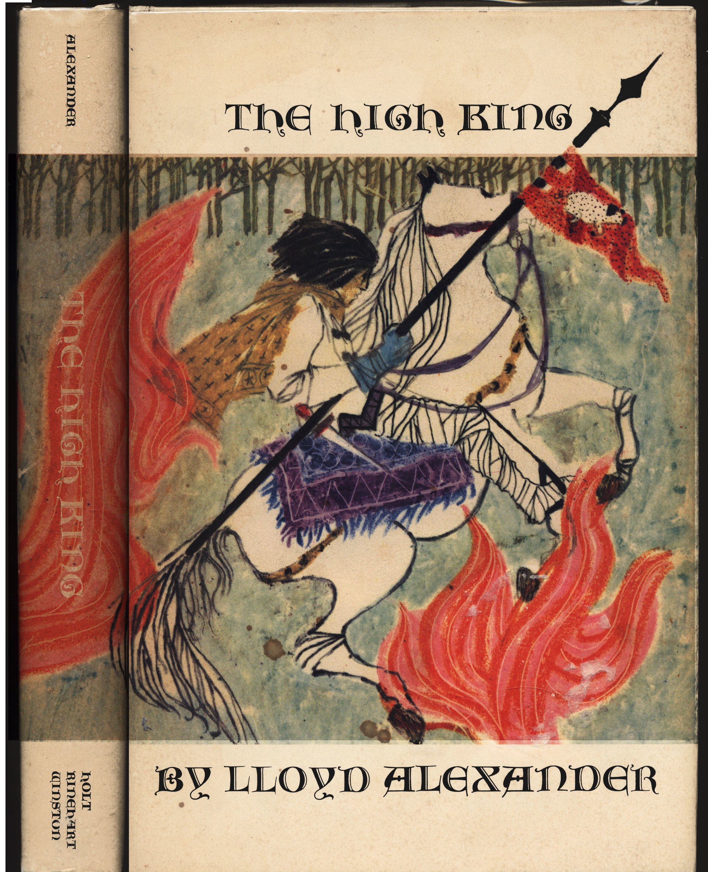 The High King by Lloyd Alexander | Pictorial Hardcover Boards in Dust  Jacket | 1968 | Holt, Rinehart, and Winston | BIBLIO NZ