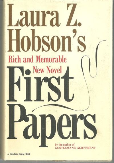 Hobson, Laura Z. - First Papers