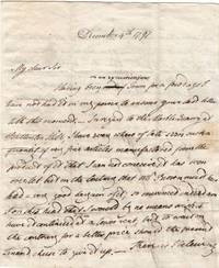 Autograph Letter Signed to C. Upton, his agent at Derby, (Charles Stanhope, 1753-1829, M.P.,...